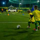 ...riportati sulle maglie dei bambini che si allenano sui campi